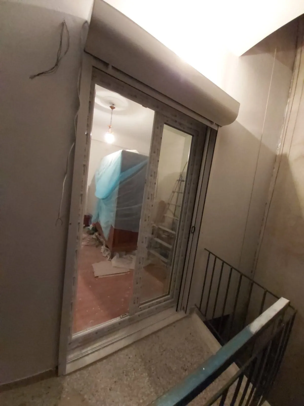 Νέα κουφώματα PVC ΤΕΧΝΟΠΑΝ μετά από αλλαγή σε διαμέρισμα στην Αθήνα
